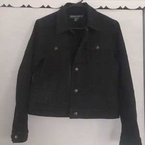 Lauren Jeans Black Jean Jacket
